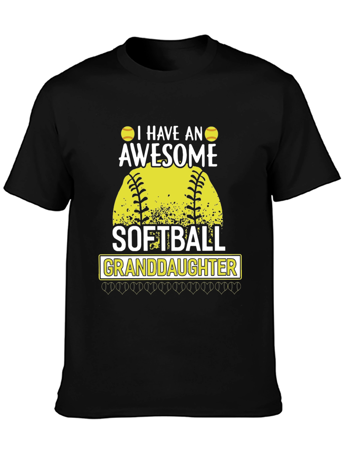 Awesome Softball Granddaughter T-Shirt