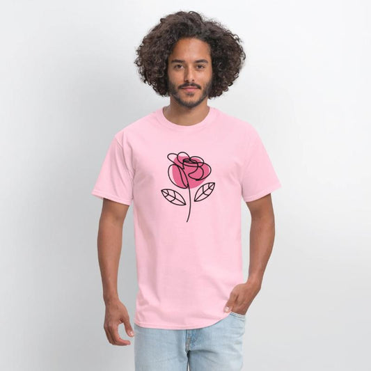 Elegant Simplicity: One-Line Rose Drawing