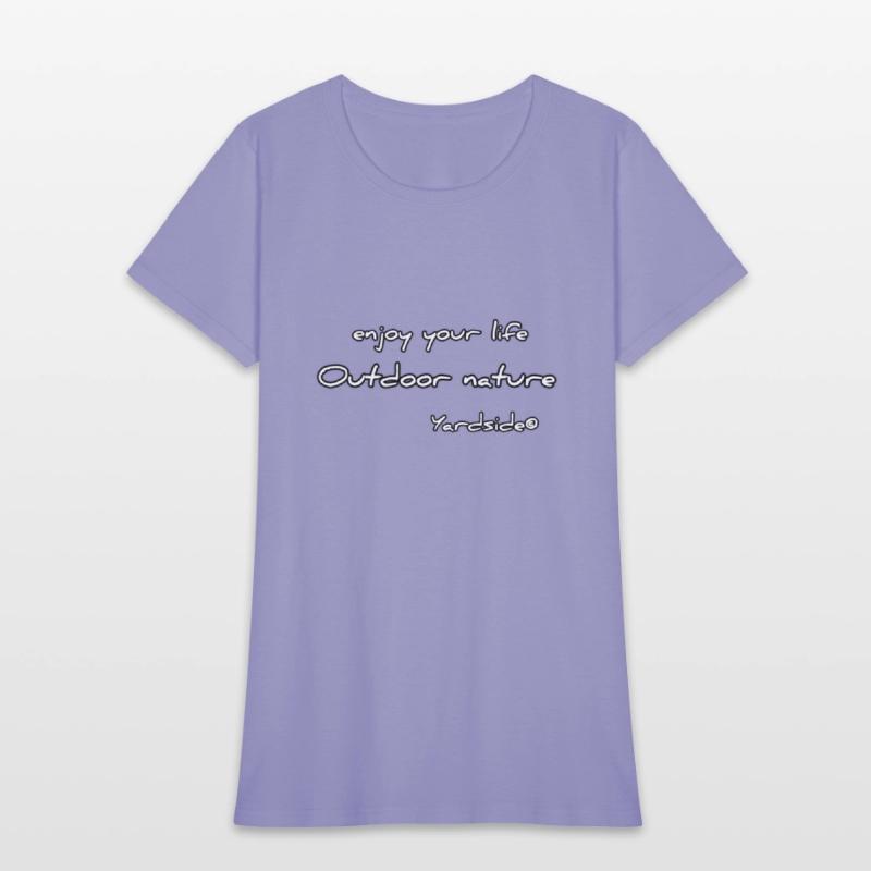 enjoy your life Outdoor nature Yardside font