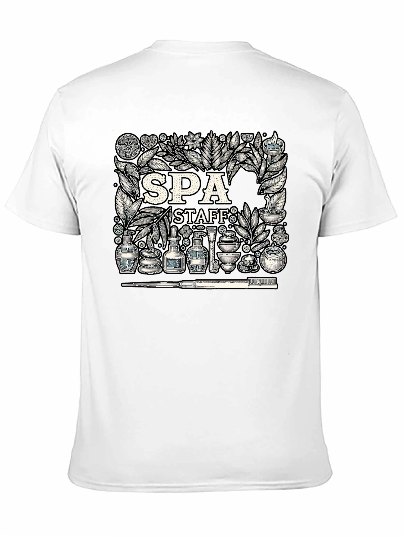 Spa Staff Graphic T-Shirt - Relax & Rejuvenate