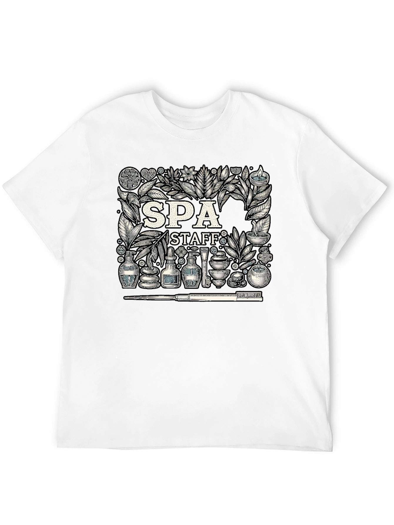 Spa Staff Graphic T-Shirt - Relax & Rejuvenate