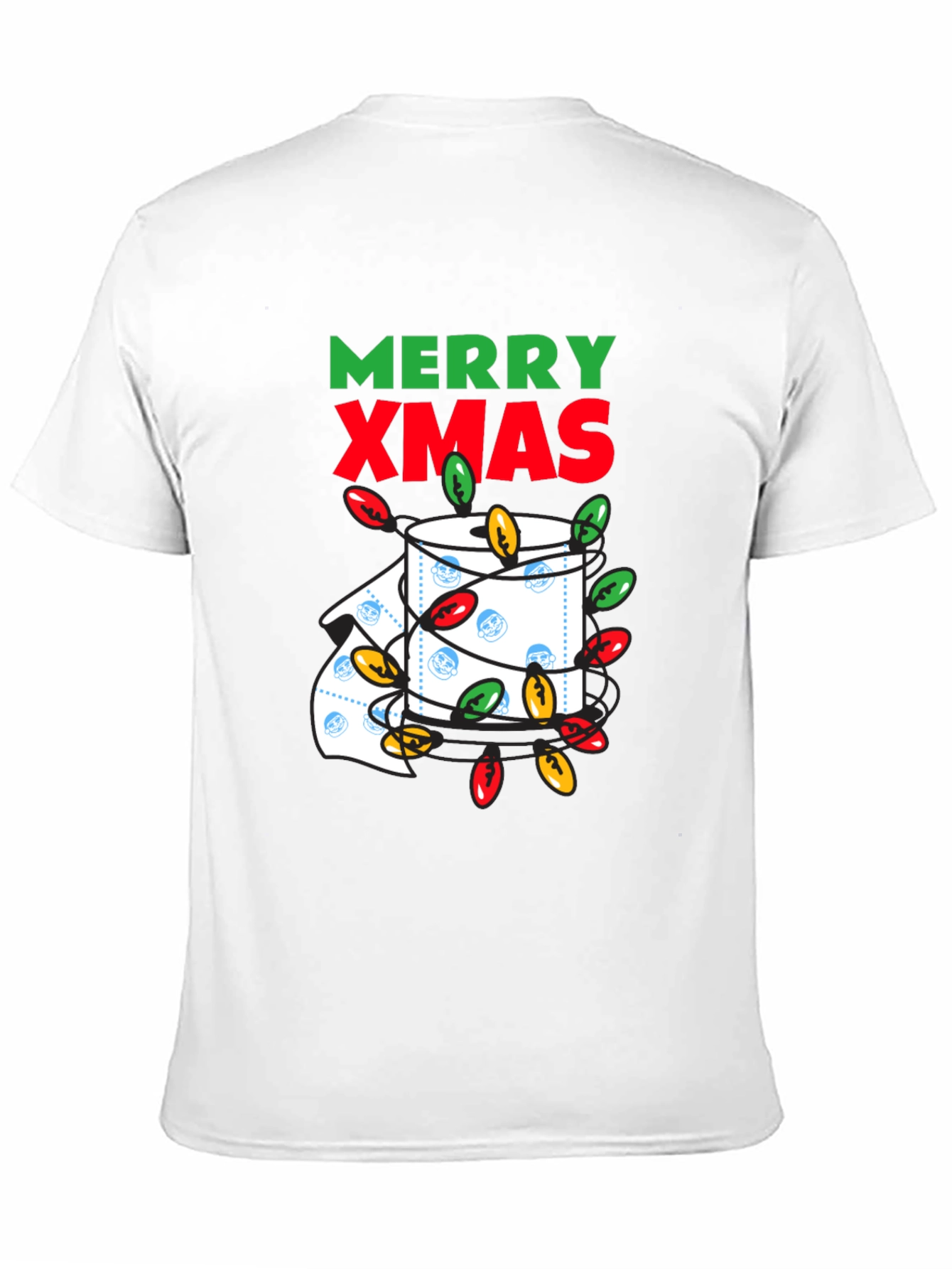 Merry Xmas Toilet Paper Roll Christmas T-Shirt