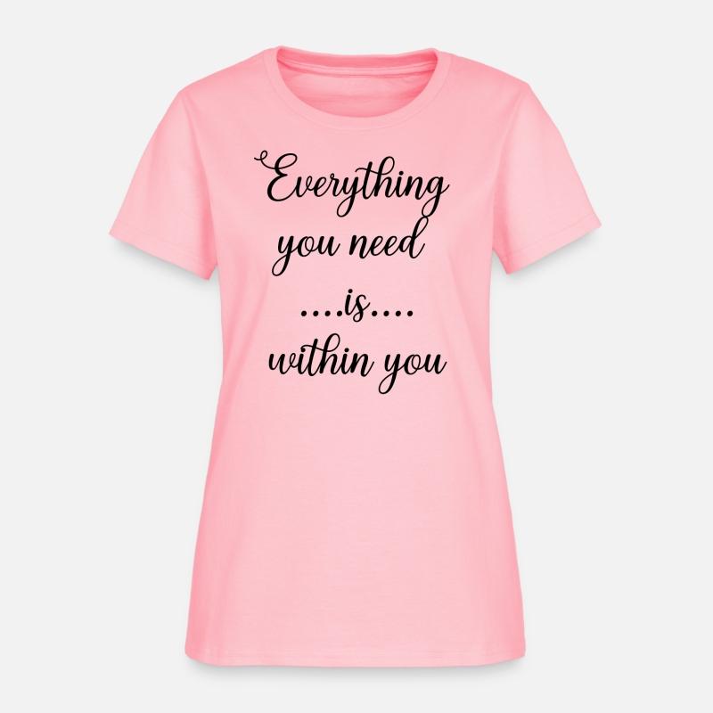 everything you need is within you.