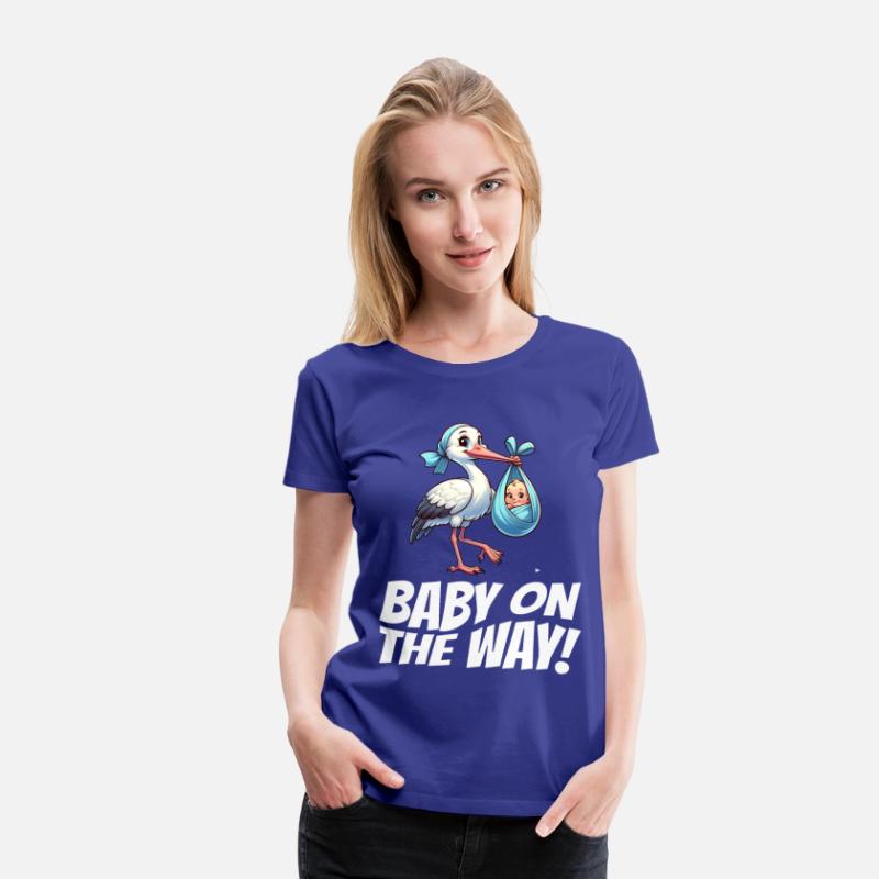 Expectant Mother Stork Brings The Beautiful News