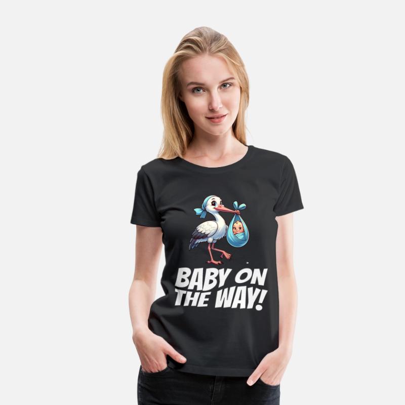 Expectant Mother Stork Brings The Beautiful News