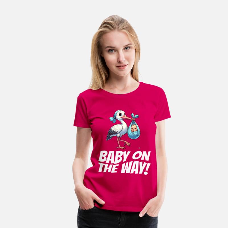 Expectant Mother Stork Brings The Beautiful News