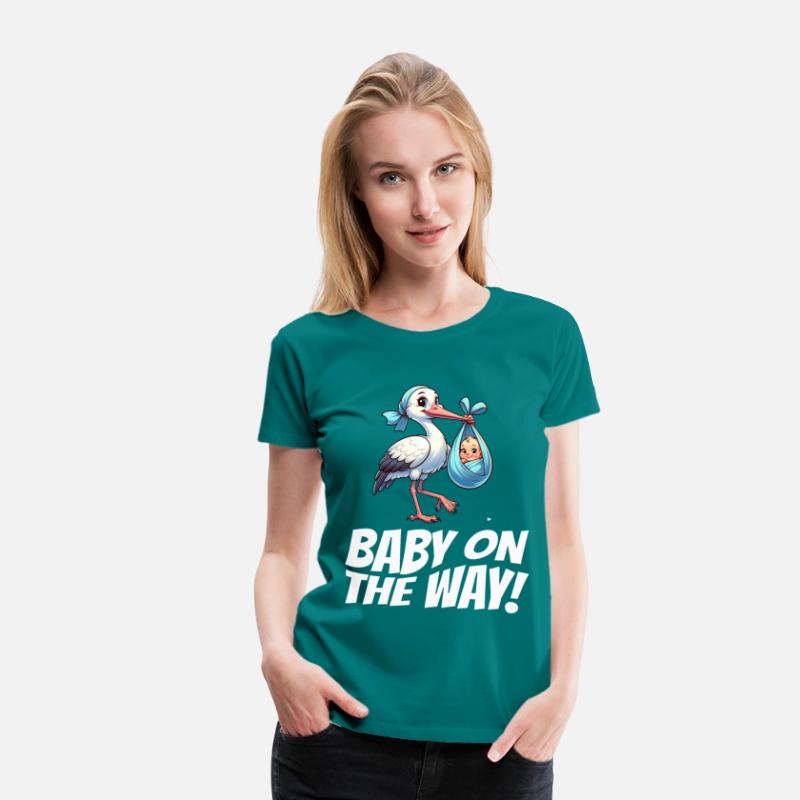 Expectant Mother Stork Brings The Beautiful News