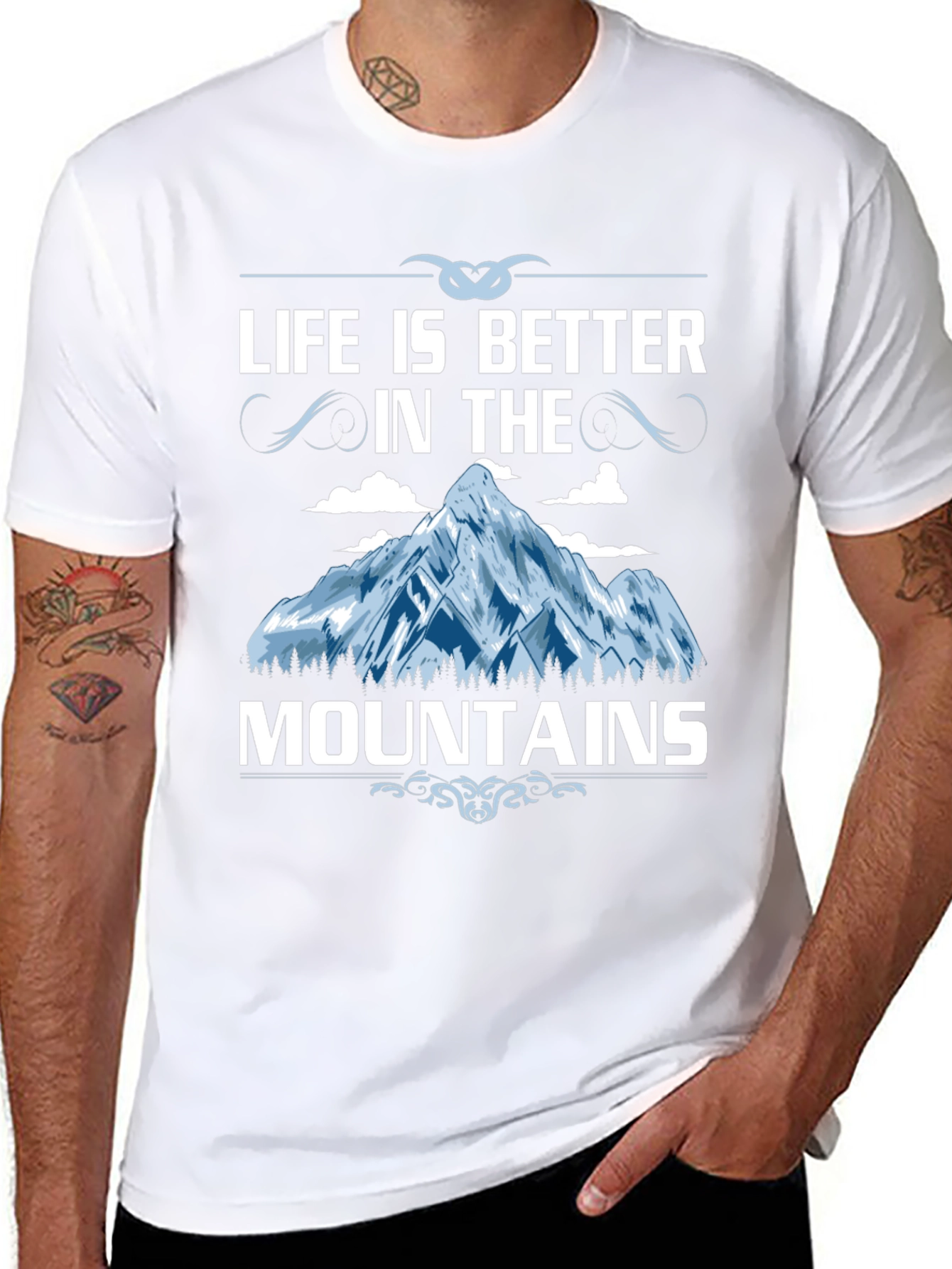 Life is Better in the Mountains Graphic Tee