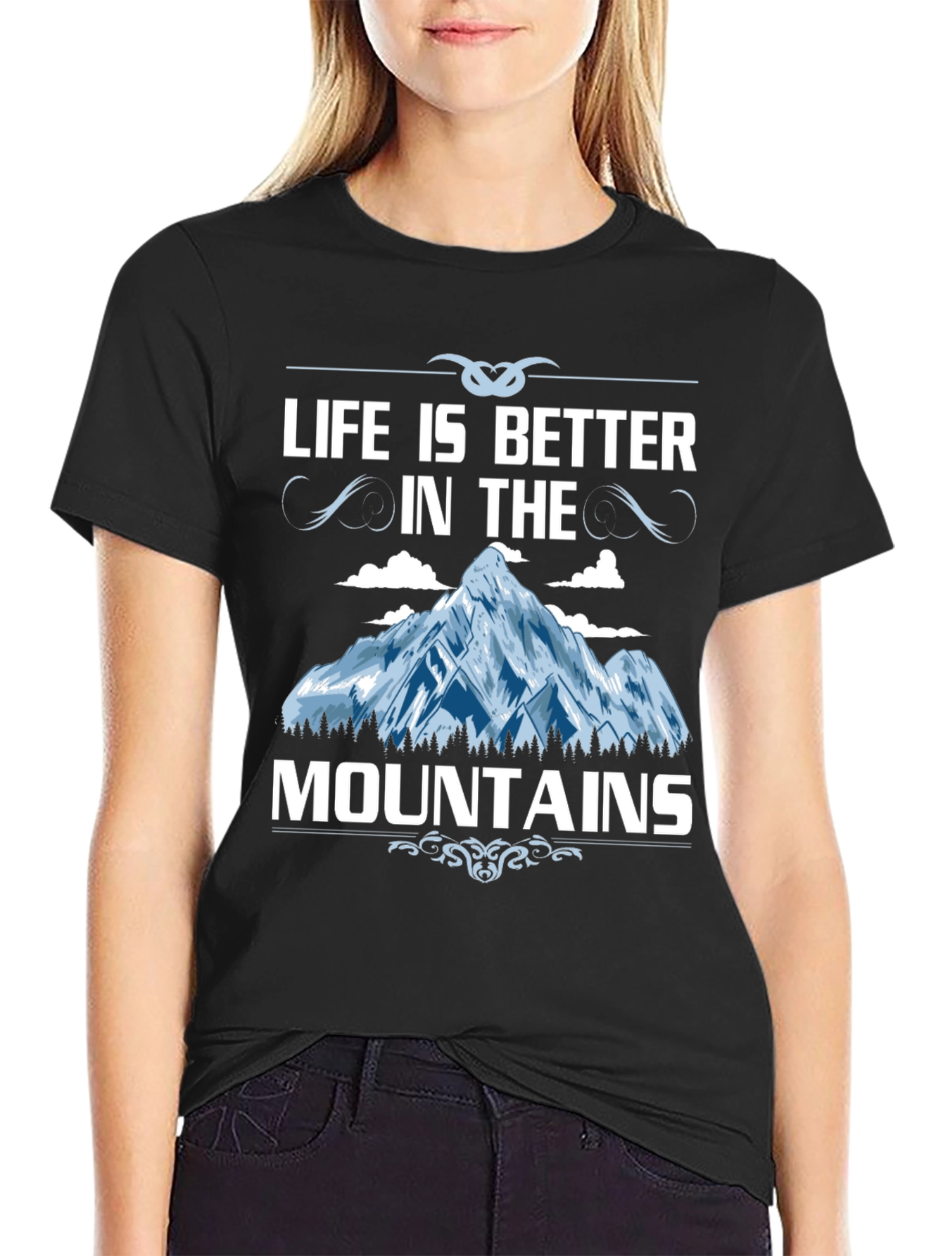 Life is Better in the Mountains Graphic Tee