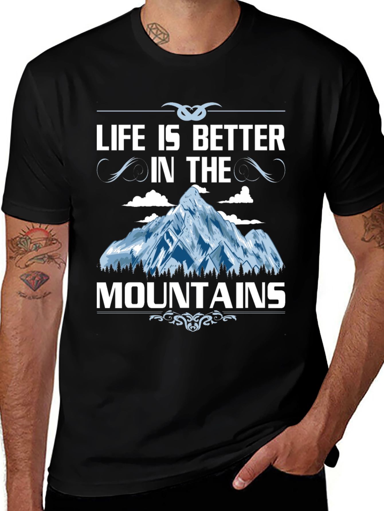 Life is Better in the Mountains Graphic Tee