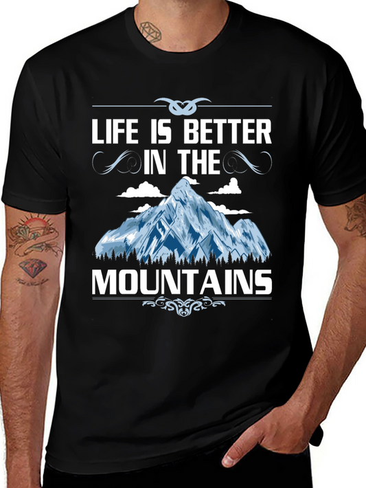 Life is Better in the Mountains Graphic Tee