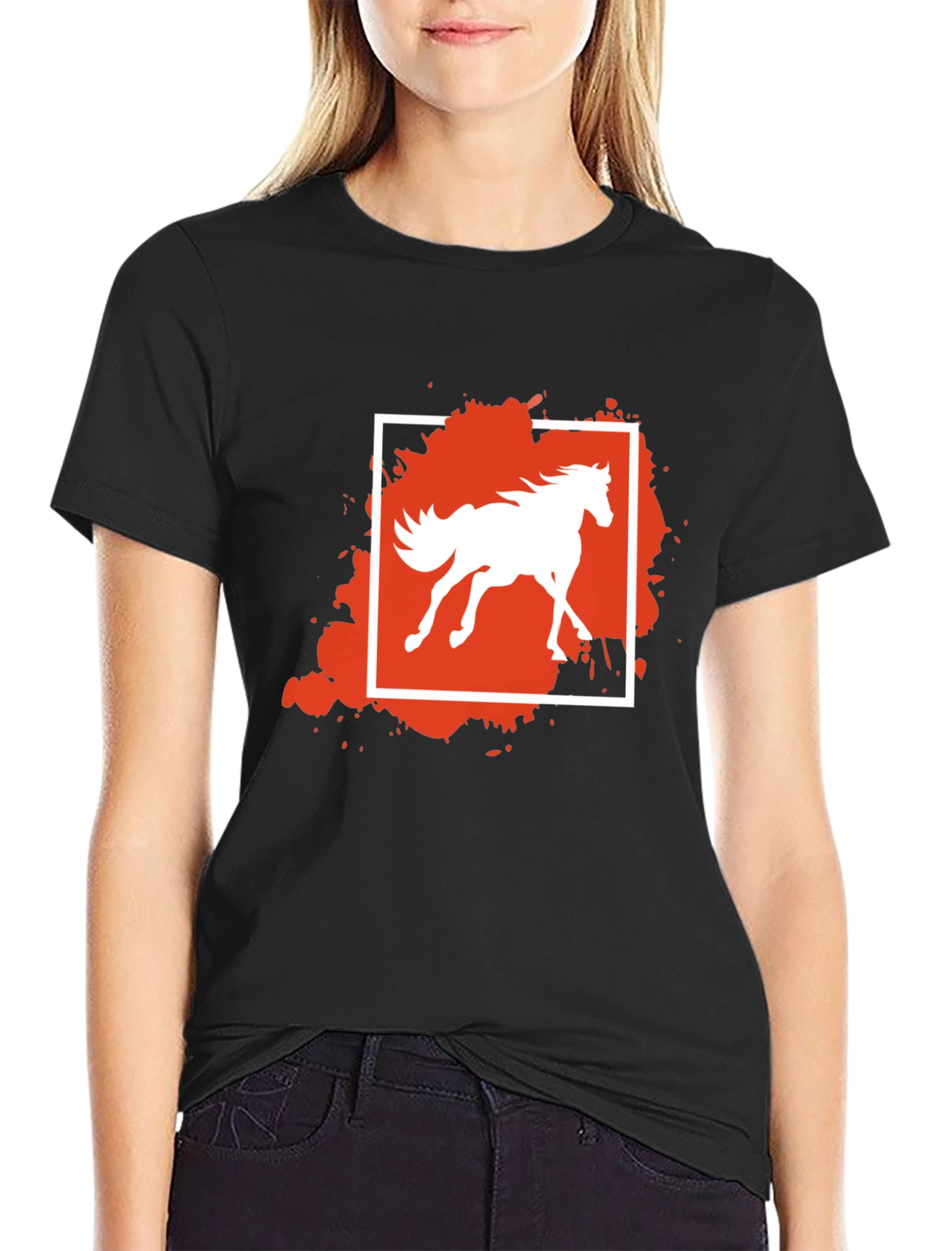 Horse Graphic T-Shirt - Stylish & Unique Design