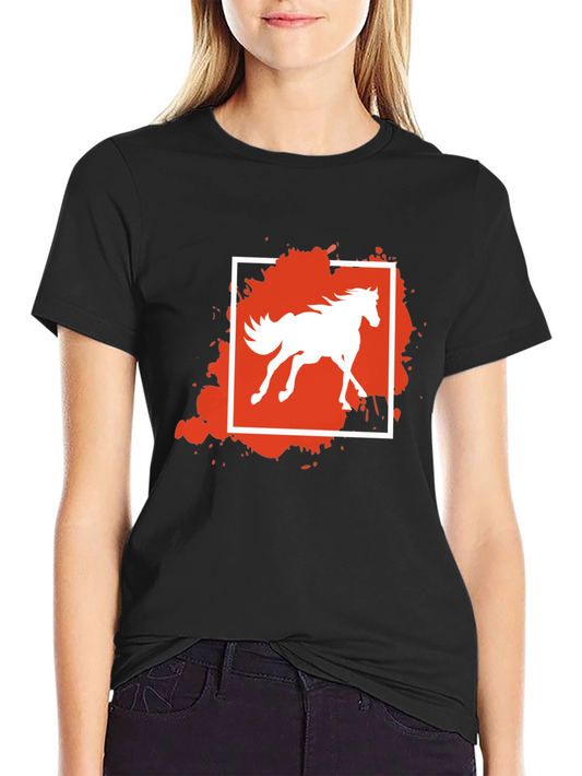 Horse Graphic T-Shirt - Stylish & Unique Design