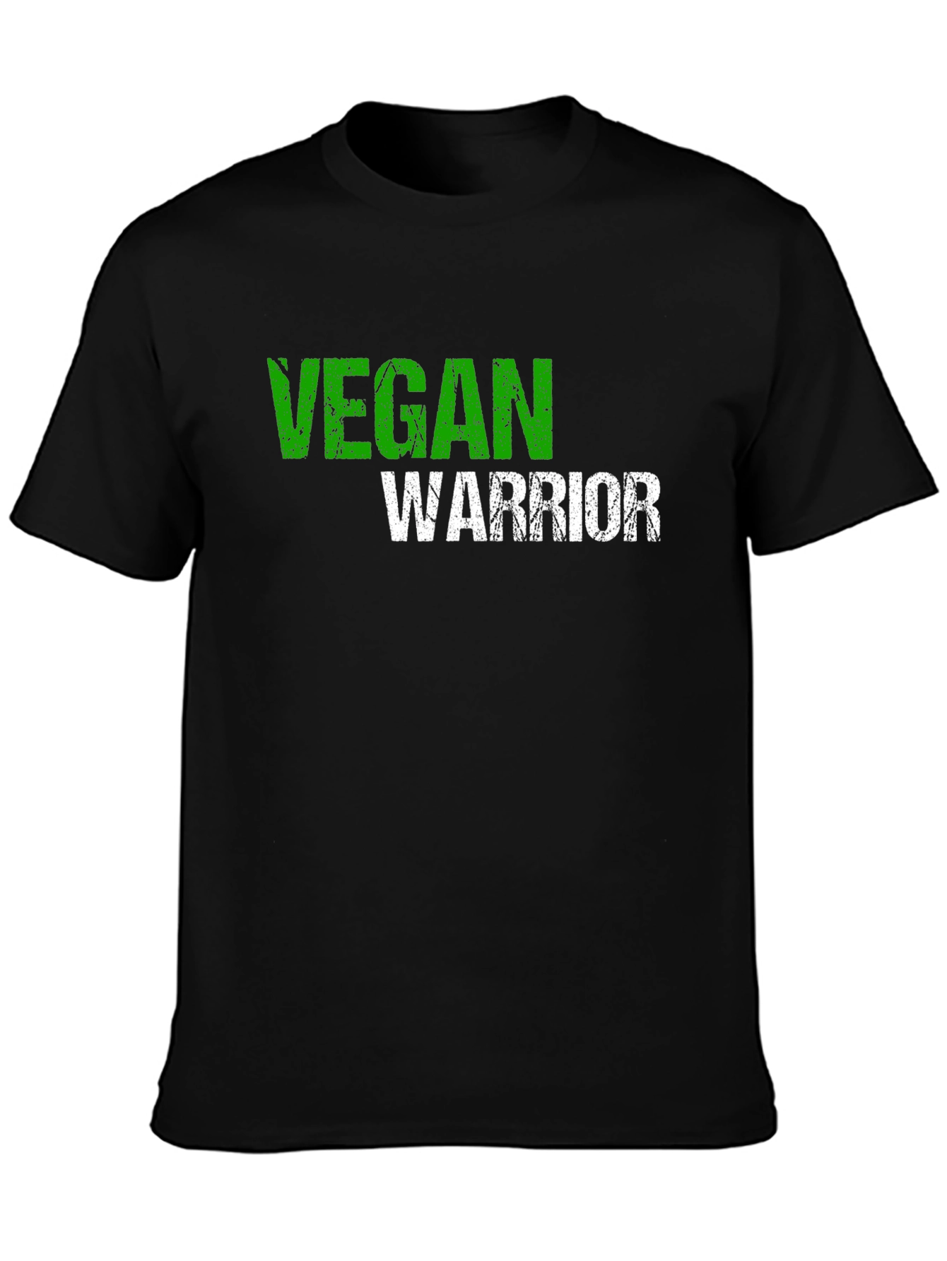 Vegan Warrior Graphic Tee - Black
