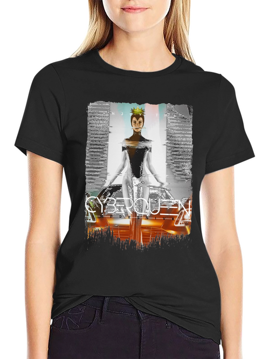 Cyberqueen Graphic T-Shirt - Modern Streetwear