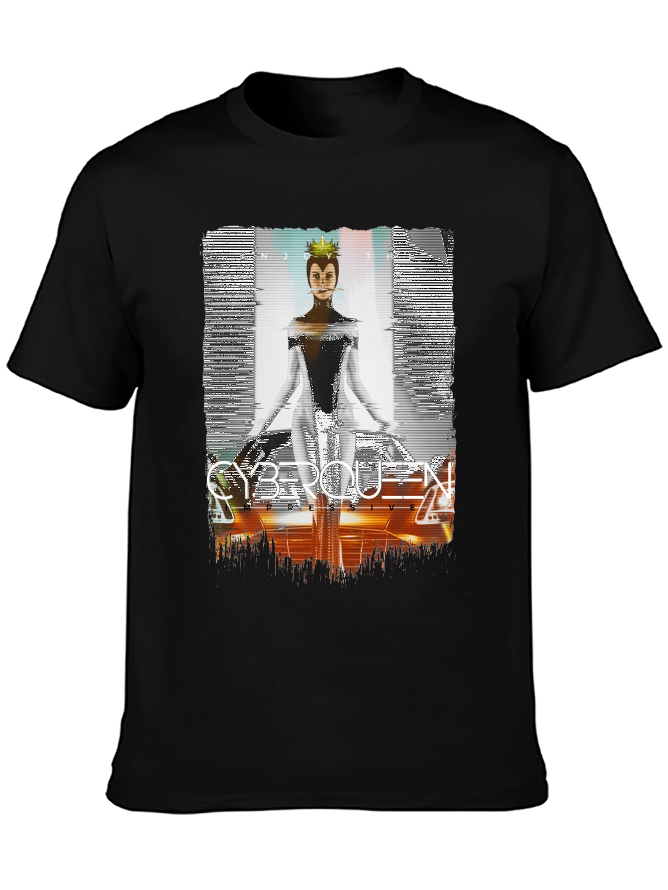 Cyberqueen Graphic T-Shirt - Modern Streetwear