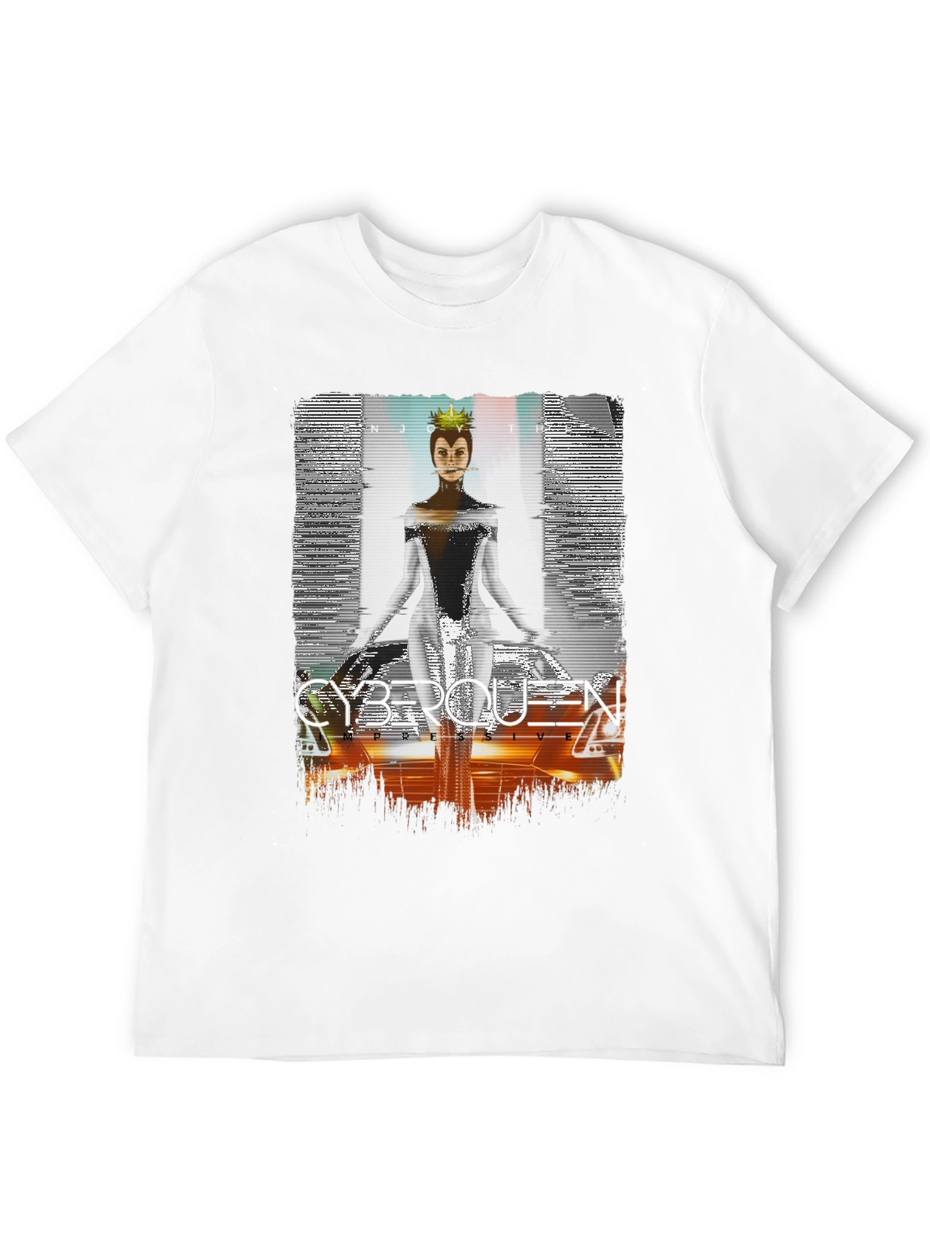 Cyberqueen Graphic T-Shirt - Modern Streetwear