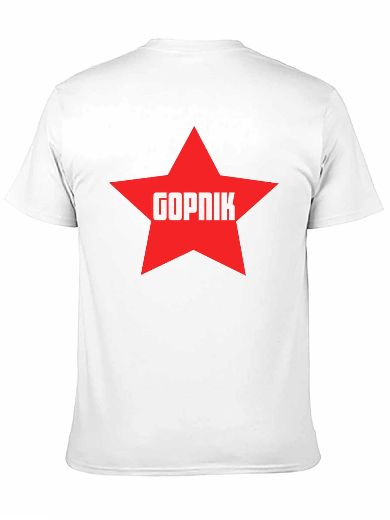 Gopnik Star T-Shirt - Black