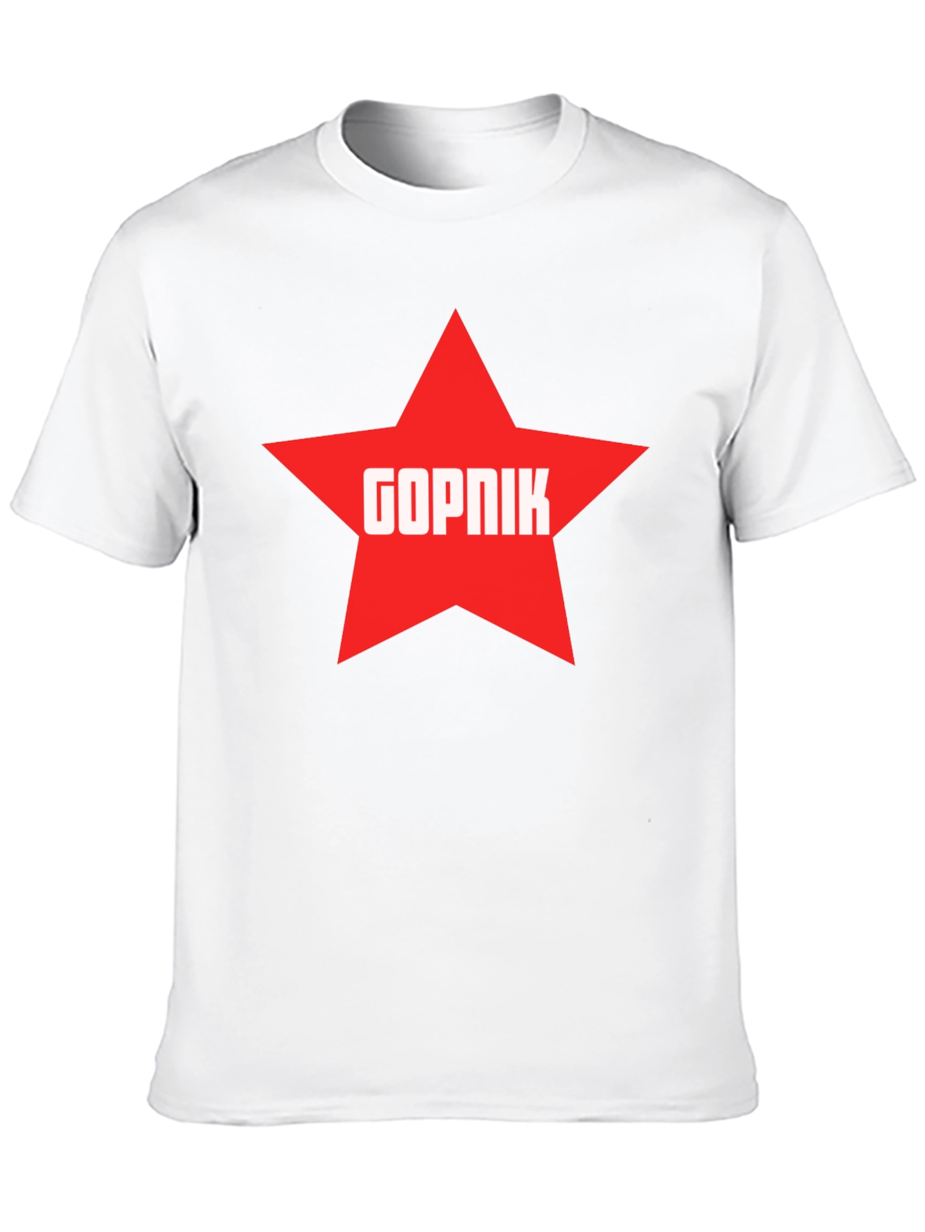 Gopnik Star T-Shirt - Black