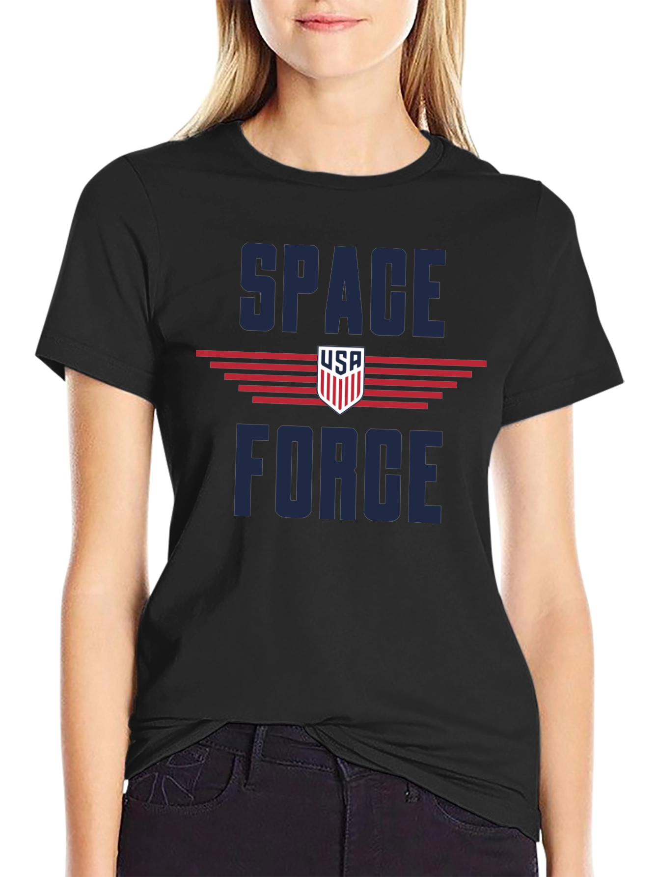 Space Force USA Graphic T-Shirt