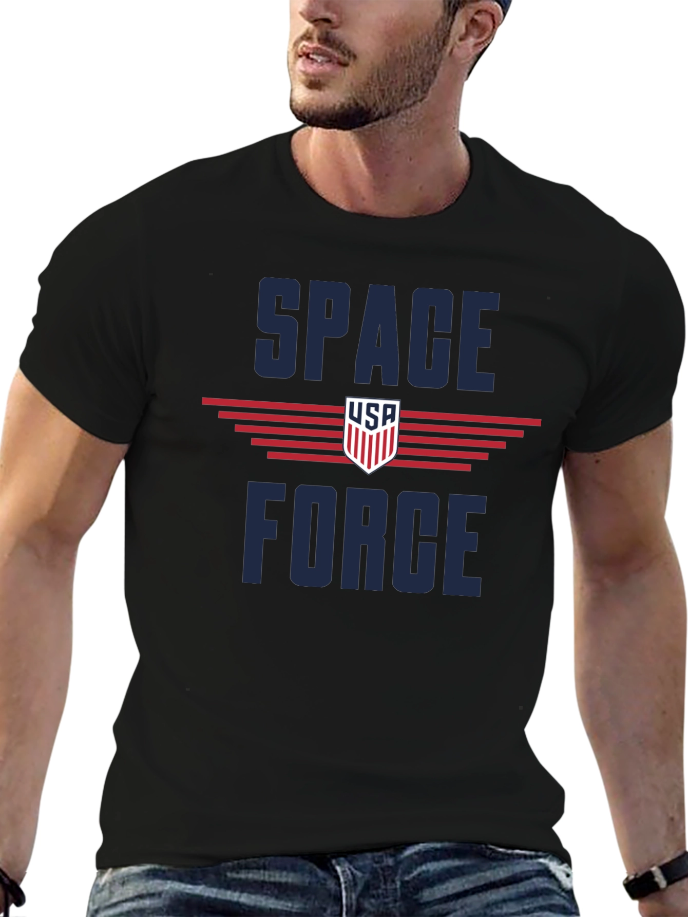 Space Force USA Graphic T-Shirt
