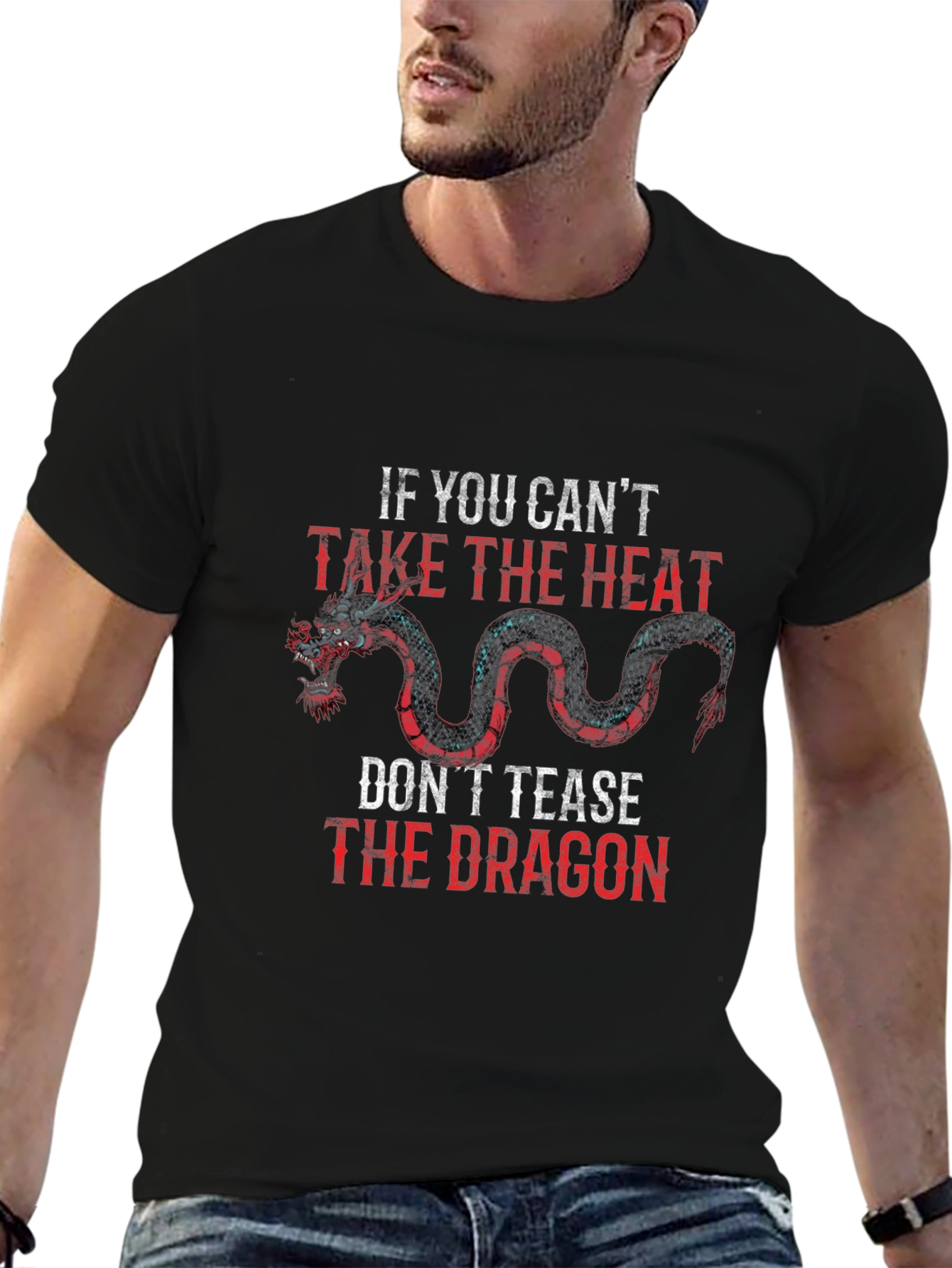 Dragon Graphic T-Shirt - Take the Heat