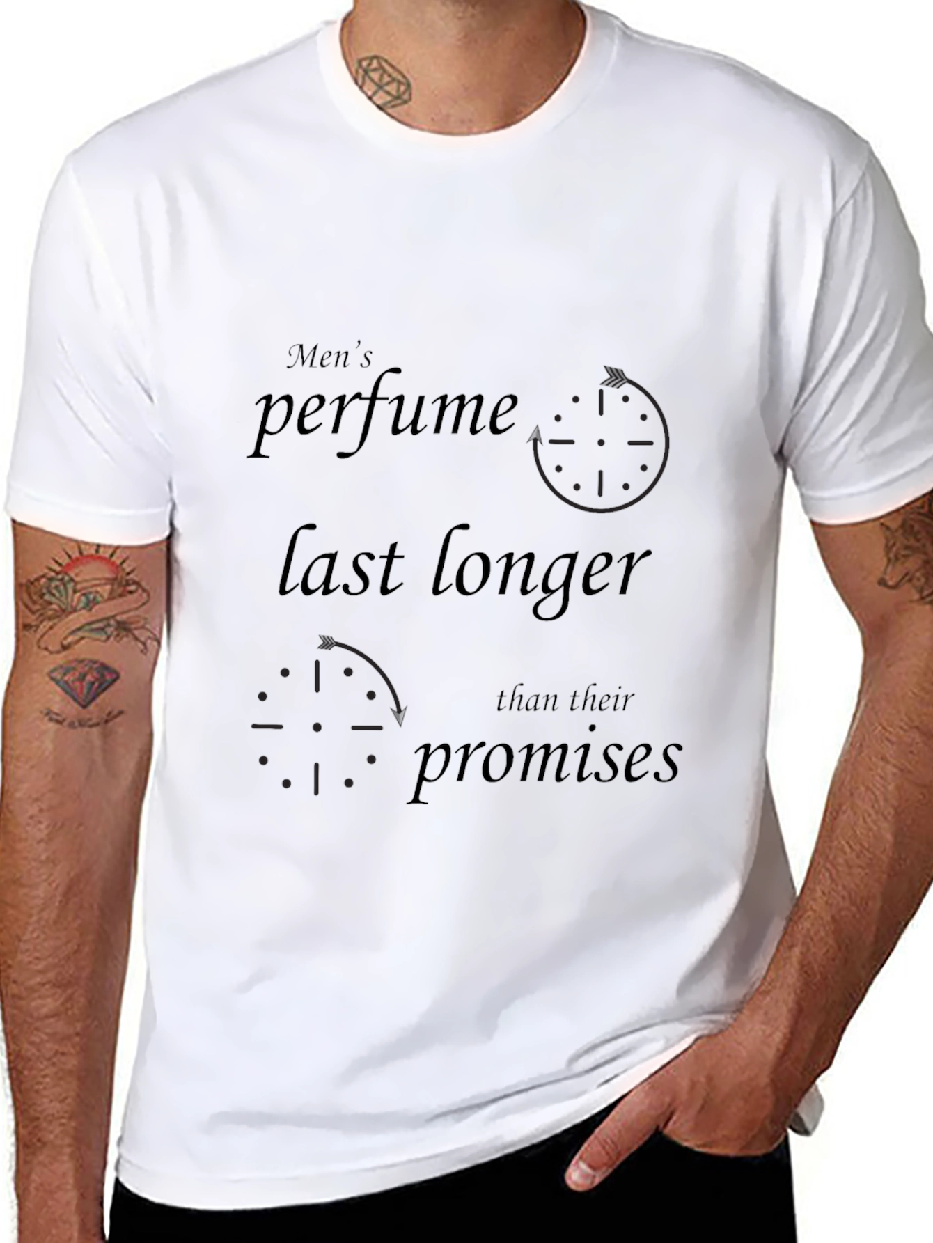 Mens Perfume Longer Lasts T-Shirt