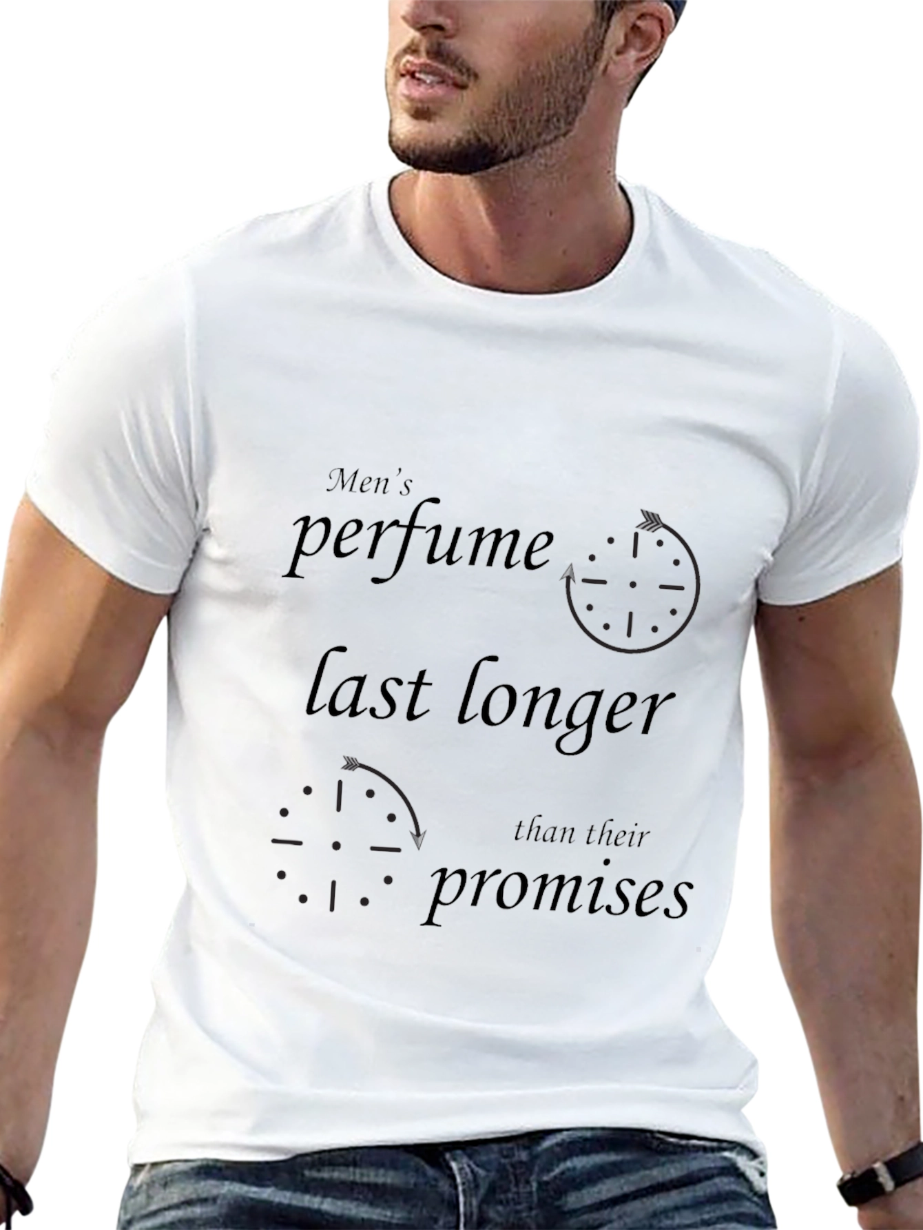 Mens Perfume Longer Lasts T-Shirt