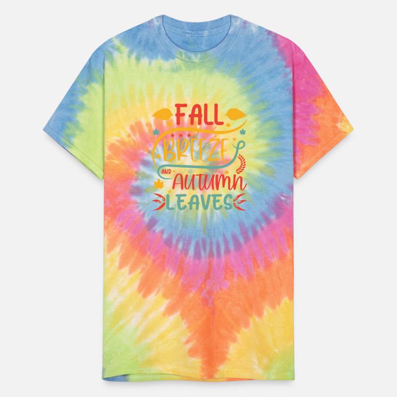 Fall Breeze And Autumn Leaves