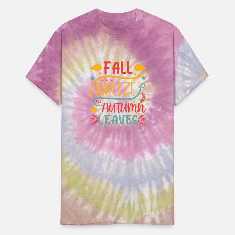 Fall Breeze And Autumn Leaves