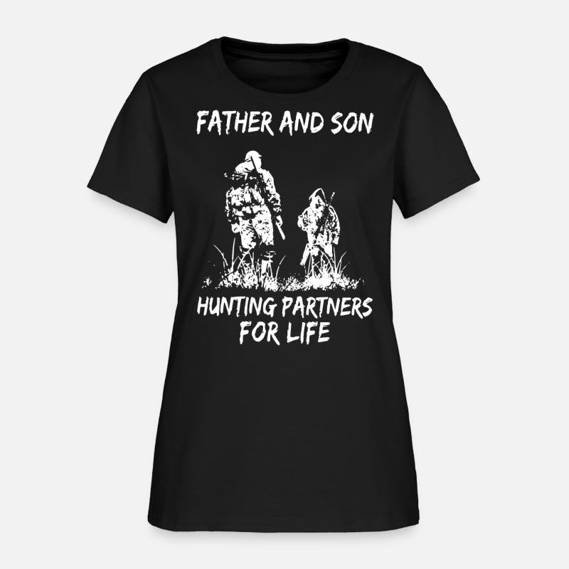 father and son hungting partners for life hunting
