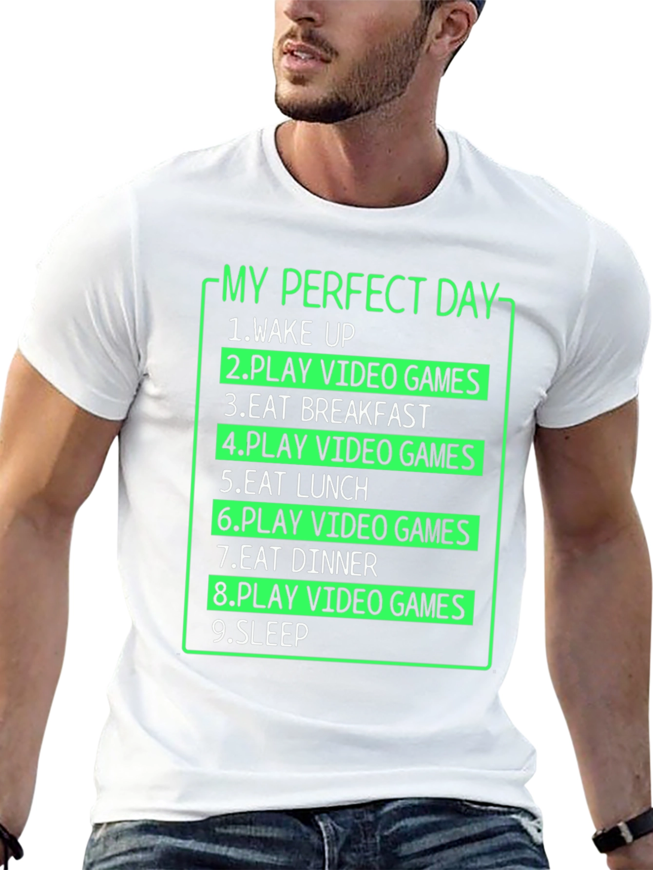 My Perfect Day Gamer T-Shirt
