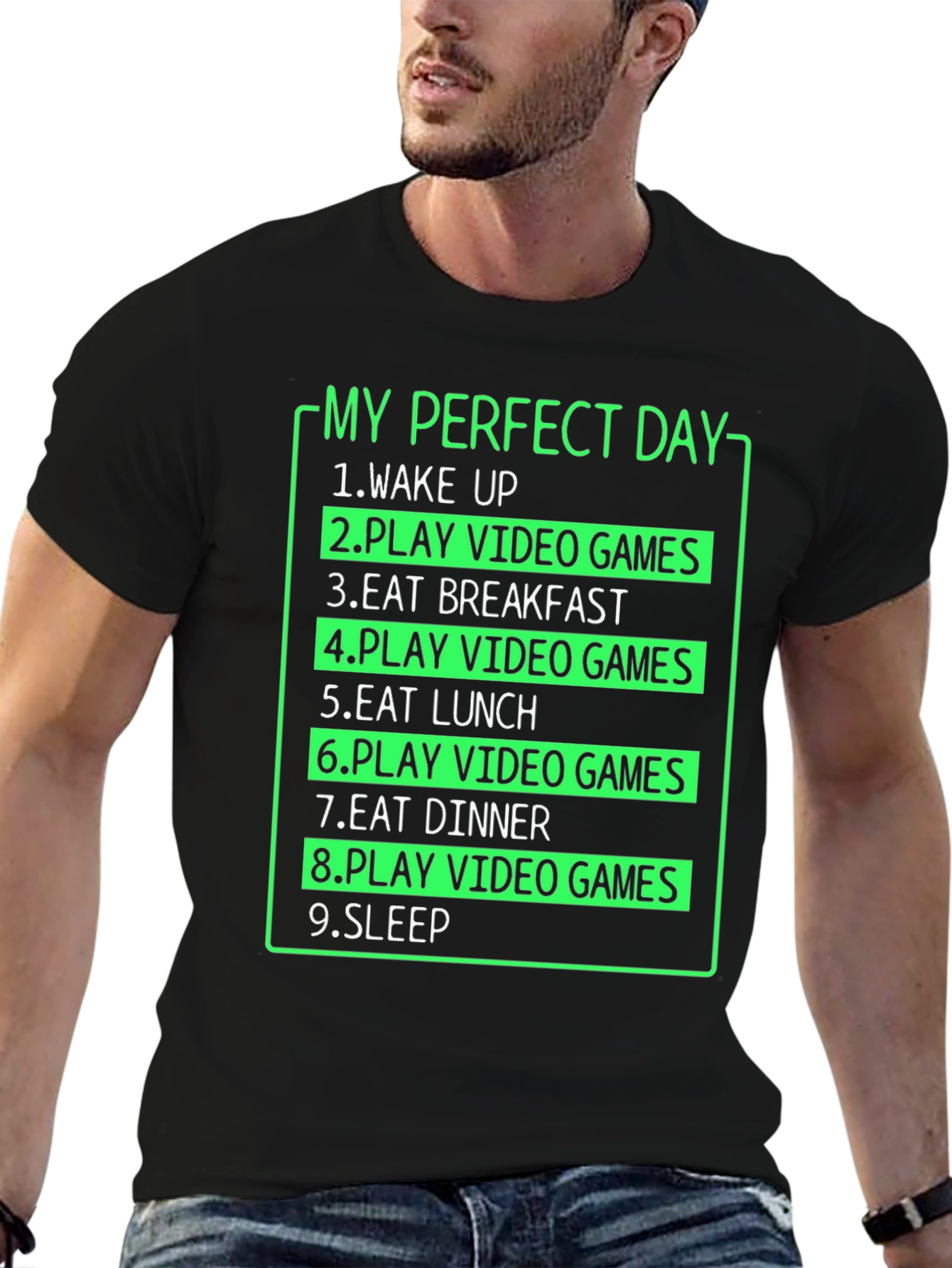 My Perfect Day Gamer T-Shirt