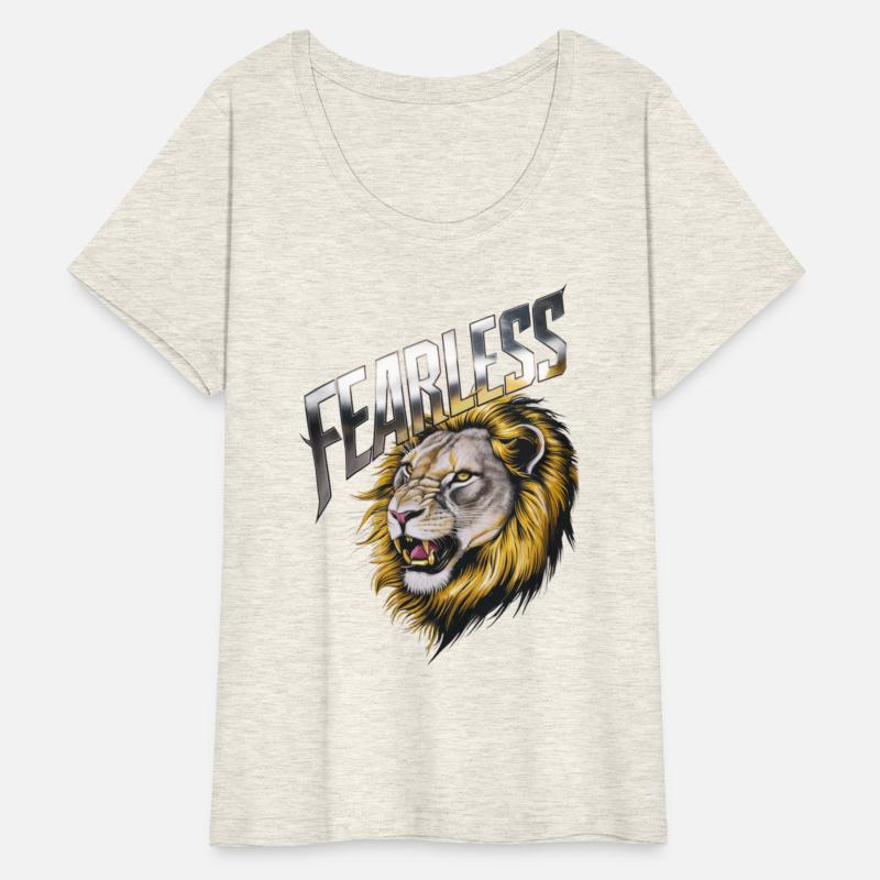 Fearless lion ,Lionhearted Embrace the Fearless