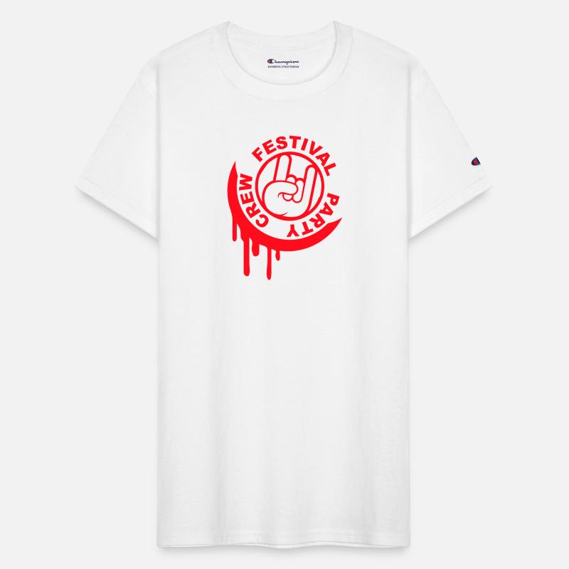 Festival party crew graffiti metal hand gesture