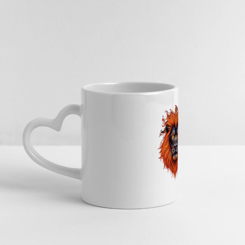 Fiery Lion Majesty Design