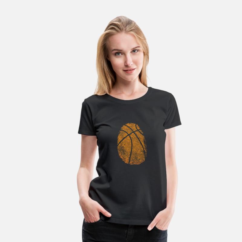 Fingerprint Basketball Ball Sports America