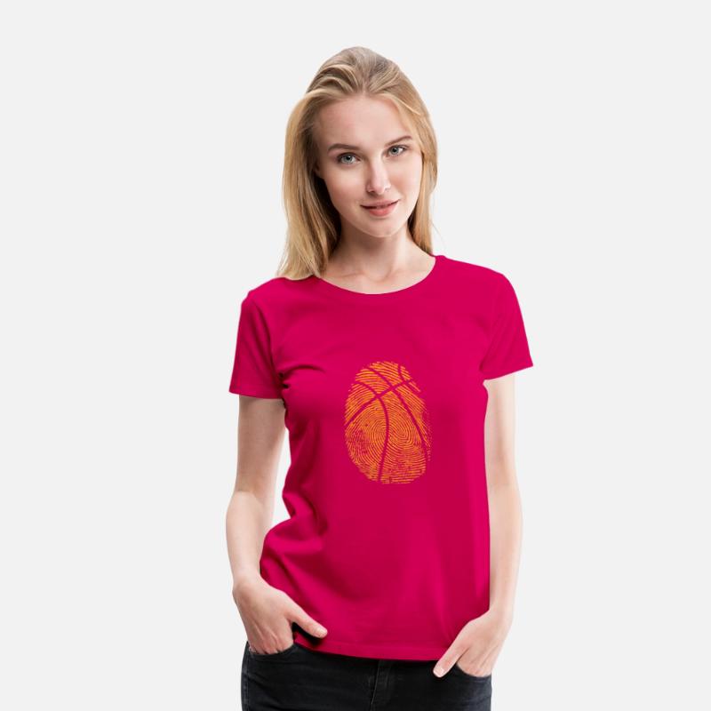 Fingerprint Basketball Ball Sports America