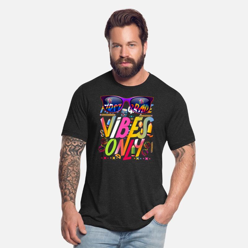 first grade Vibes Only Grade Squad Shirt