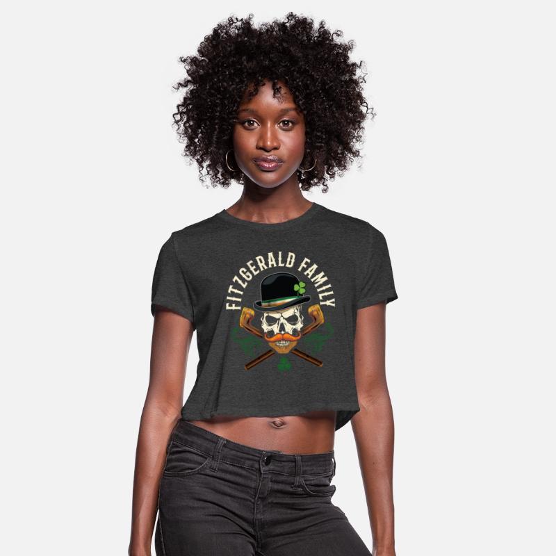 Fitzgerald Family Irish Skull with Shillelagh and
