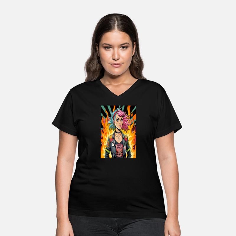 Flames of Punk Rock Girl