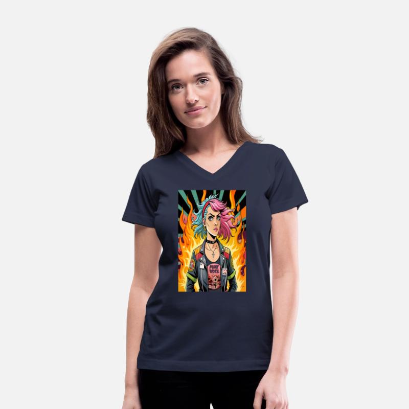 Flames of Punk Rock Girl