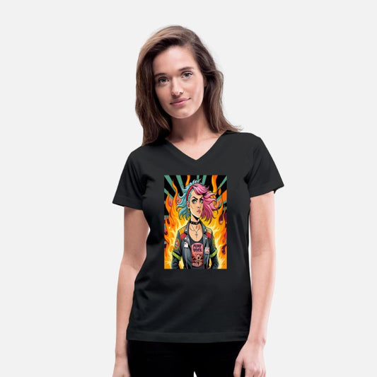Flames of Punk Rock Girl