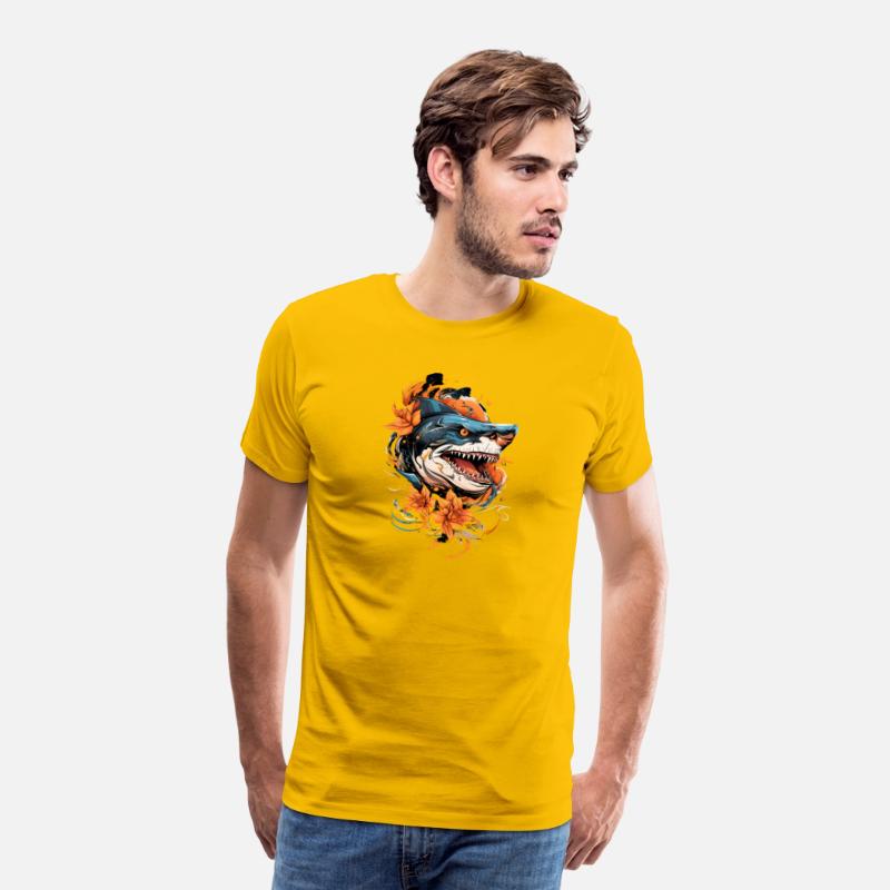 Floral Fury Shark