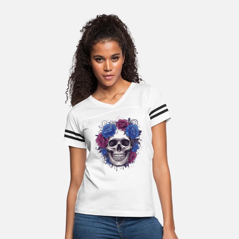 Floral Skull Art Print