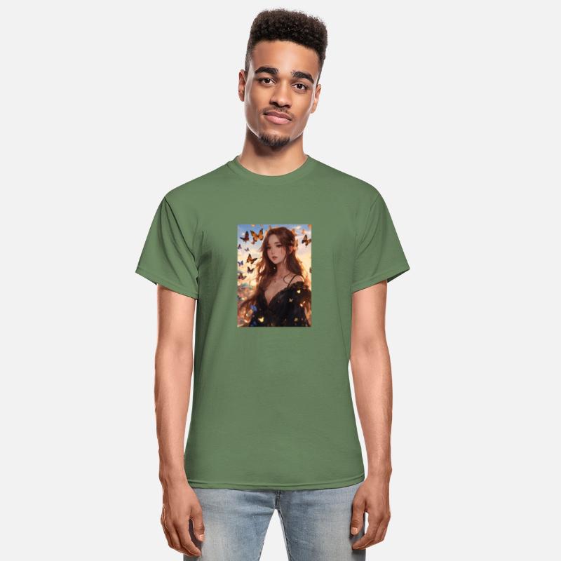 Flutter into Fantasy: Ethereal Butterfly T-Shirts