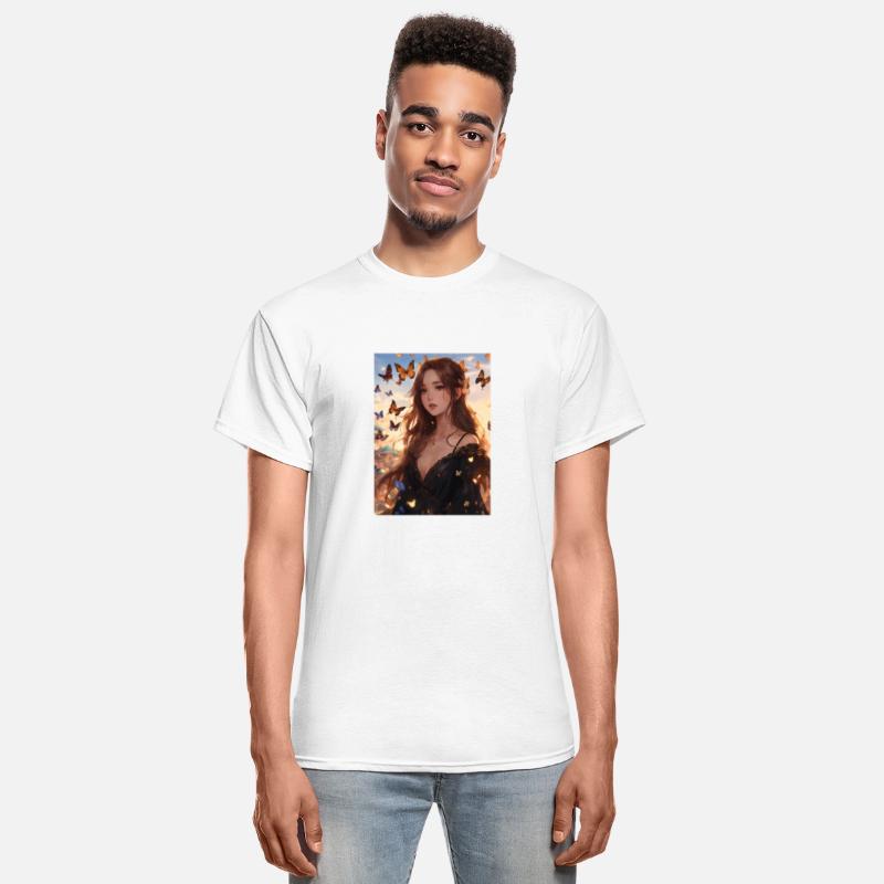 Flutter into Fantasy: Ethereal Butterfly T-Shirts