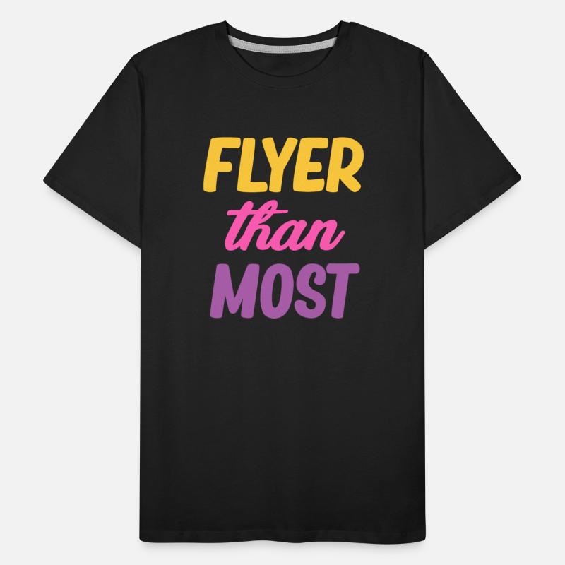 Flyer Than Most Funny Cheer Flyer Football