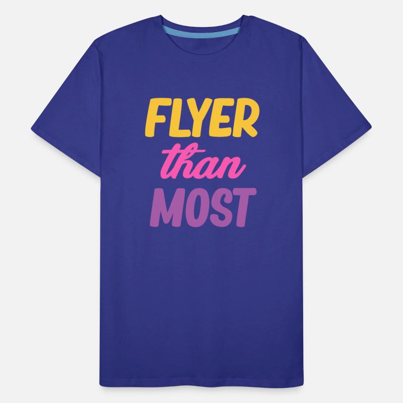 Flyer Than Most Funny Cheer Flyer Football