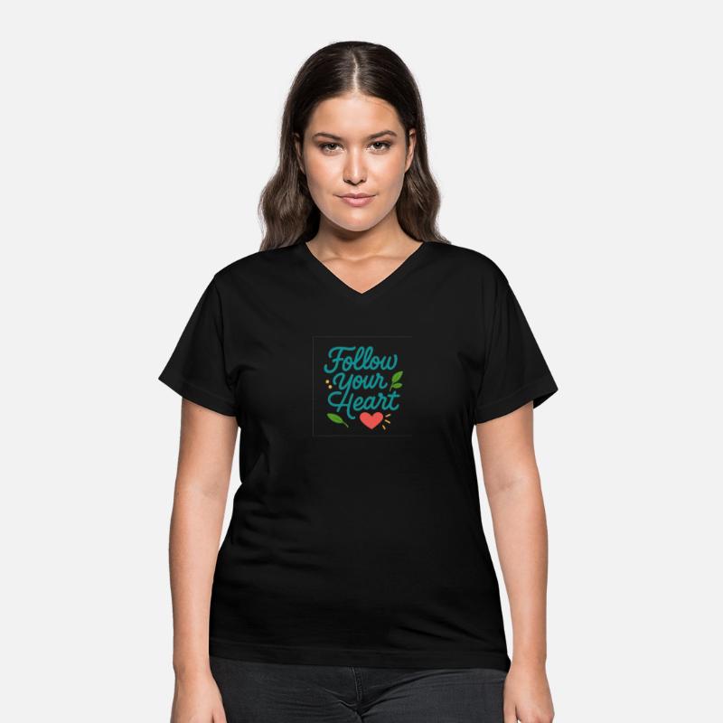 Follow Your Heart – Inspirational Cursive Quote